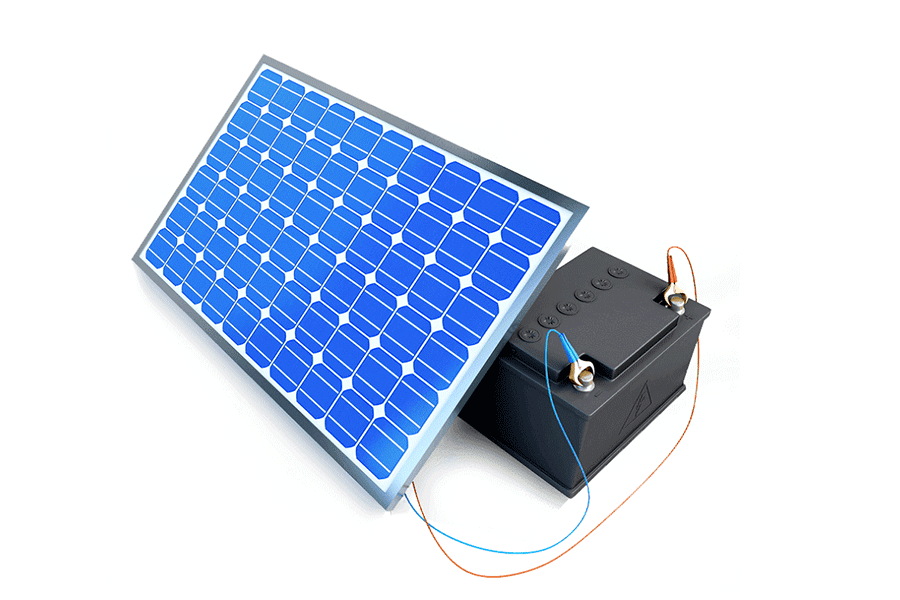 baterías para paneles solares